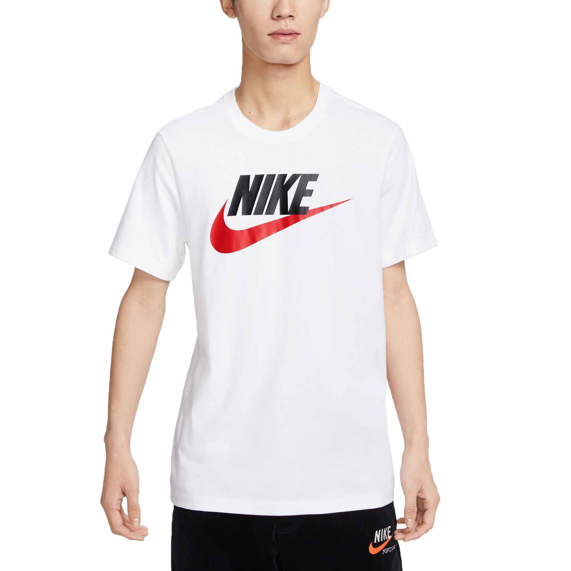 DX1986-101 - AS M NSW TEE ICON FT FRNCH FS