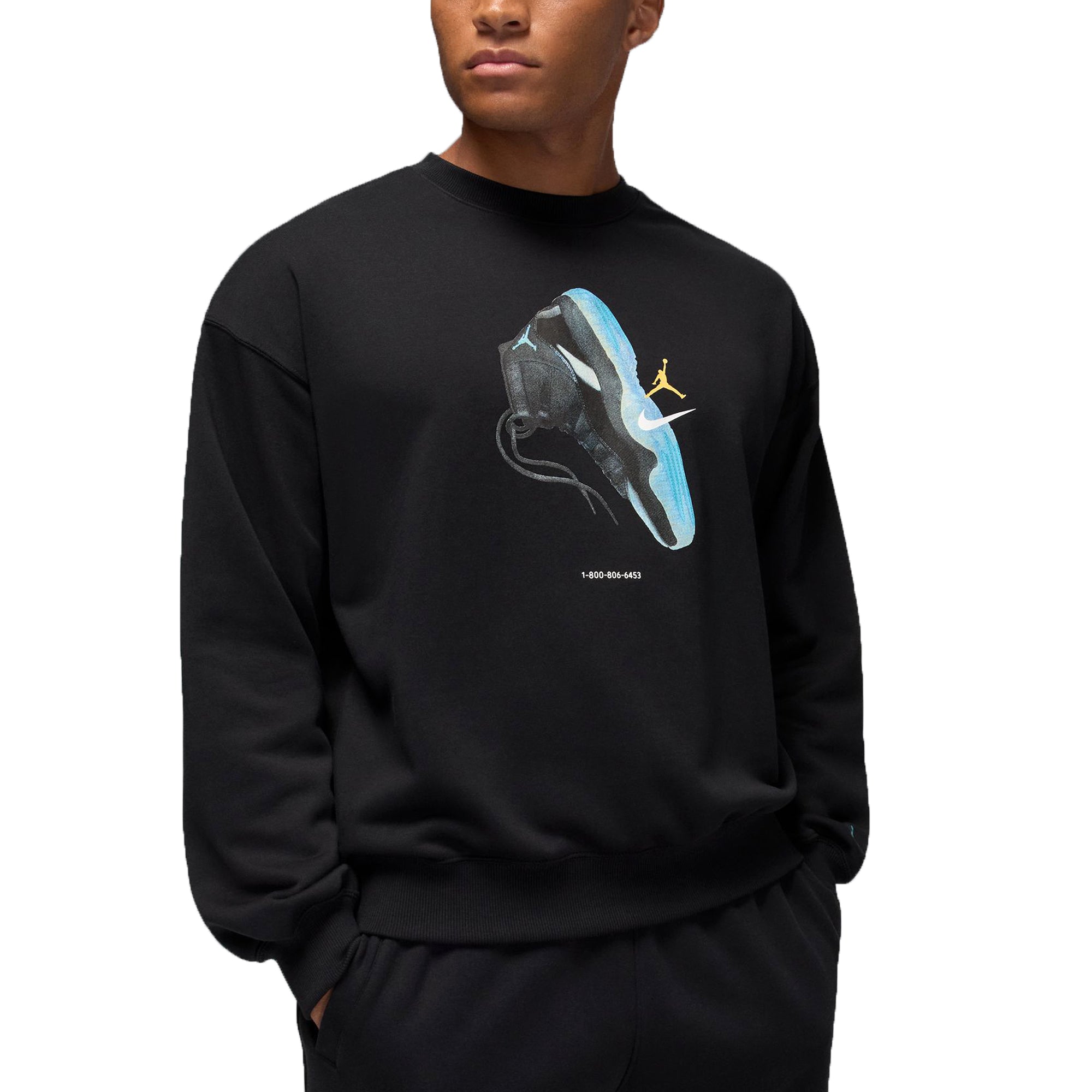 IM6301-010 - M J BRK AJ11 FLEECE CREW LB